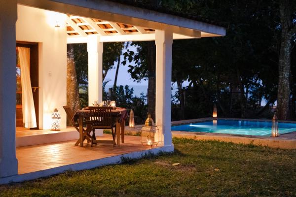 A la foto es mostra l'objecte Mawimbi Cottage situat a la ciutat de Ukunda.