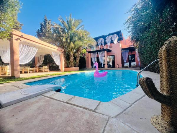 Na zdjęciu widoczny jest obiekt Villa Camélia des 3 Z położony w mieście Marrakesz.
