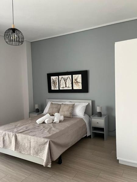 Na fotografii je vidět objekt Chrismina's Apartment Νear Τhe Sea nacházející se ve městě Itea.