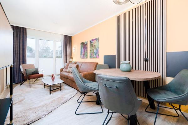 A la foto es mostra l'objecte Das Solaris 1 Beach Apartment mit Balkon, hundefreundlich und modern situat a la ciutat de Grömitz.
