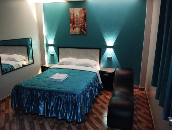 A la foto es mostra l'objecte Hostal El Pilar situat a la ciutat de Lima.