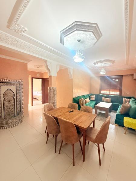 På billedet ses objektet Bel Appart Parfait Taife N16 FAMILY beliggende i byen Marrakech.