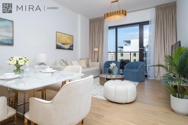 På billedet ses objektet Mira Holiday Homes - Newly 2 bedroom in La Sirene, Port De La Mer beliggende i byen Dubai.