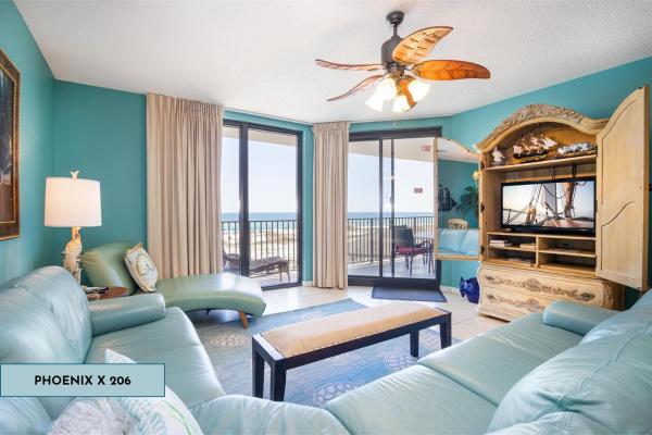 På billedet ses objektet Phoenix X 206 by Liquid Life beliggende i byen Orange Beach.