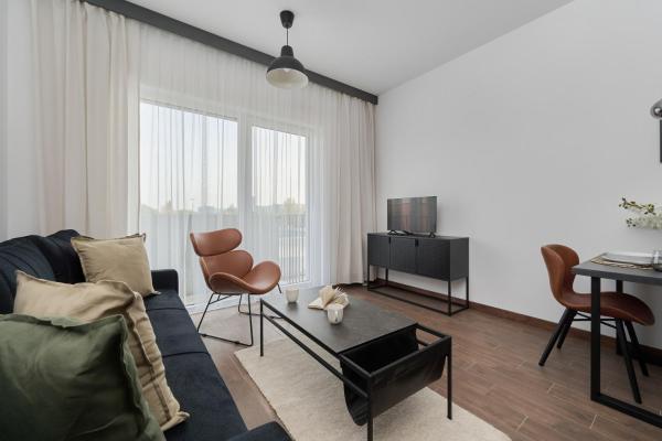 A la foto es mostra l'objecte Rent like home - Spacious Studio with Balcony Słonimskiego 2 situat a la ciutat de Wrocław.