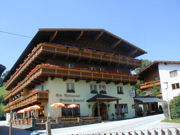 A la foto es mostra l'objecte Hotel Sonnhof situat a la ciutat de Rofansiedlung.