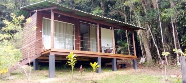 Na fotografii je vidět objekt Cabana Manacá da Serra nacházející se ve městě Morretes.