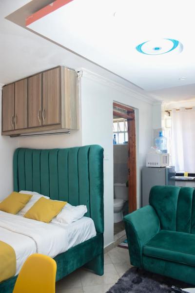 På billedet ses objektet Cozy Cabin Apartment beliggende i byen Ruiru.