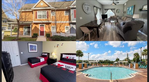 4 Bedroom 3 Bathroom Villas At Sevendwarfs 17-101 - Kissimmee