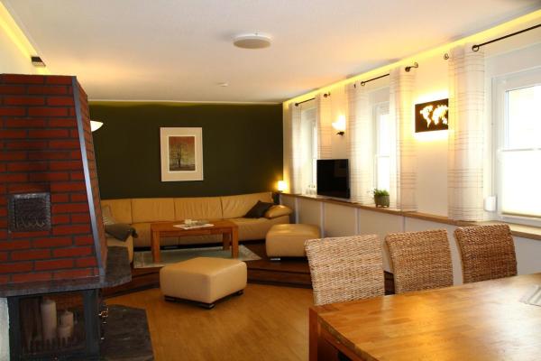 A la foto es mostra l'objecte Große komfortable Ferienwohnung in Dessau-Roßlau situat a la ciutat de Roßlau.