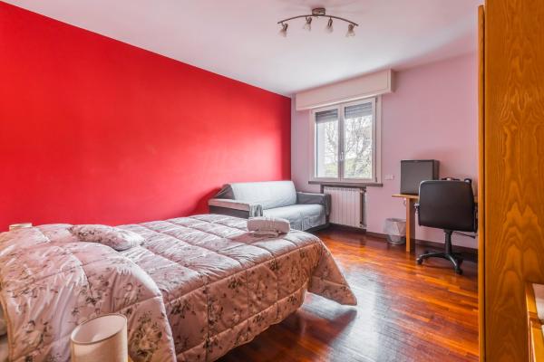 Op de foto is het object Suite con Bagno a Carpi Wi-Fi & Smart tv te zien, gelegen in de stad San Lorenzo.