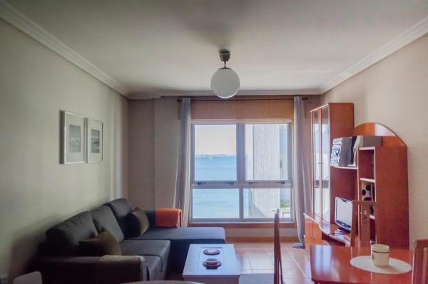 A la foto es mostra l'objecte Entire Ocean View 2 bedroom beach apt Vilagarcía Carril situat a la ciutat de Isla de Cortegada.