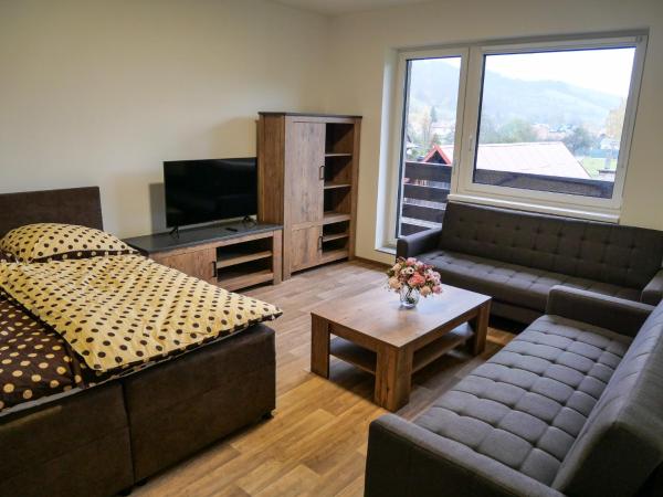 På bildet vises objektet Apartmánový byt Karolína som ligger i byen Halenkov.