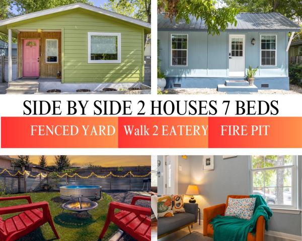 A la foto es mostra l'objecte Side-by-Side Downtown Austin Homes Perfect for Large Groups situat a la ciutat de Austin.