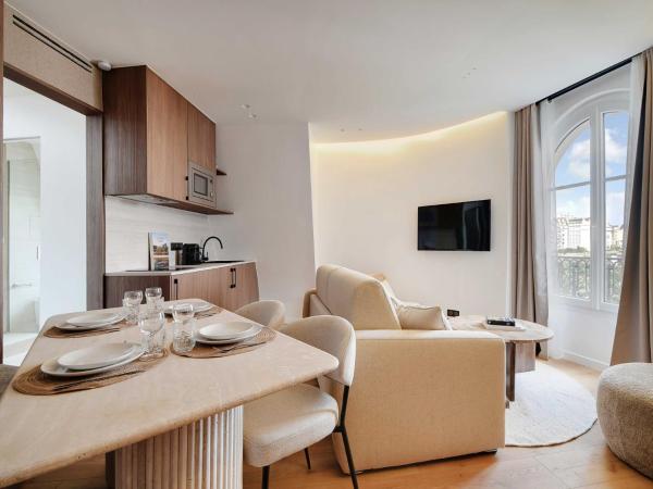 Modern Apt -1br 4p - View Eiffel Tower Passy - Nanterre