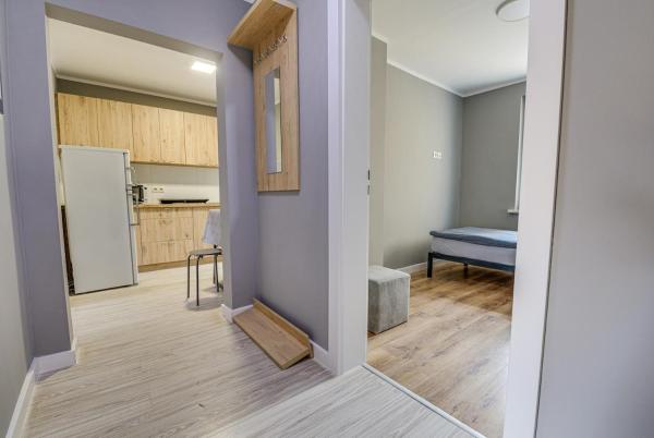 På billedet ses objektet 2B 3 rooms 43,06qm apartment newly renovated, 5 beds beliggende i byen Schwedt.