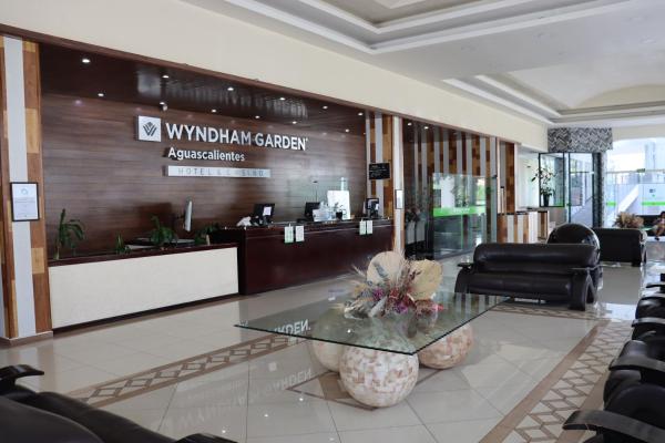 På billedet ses objektet Wyndham Garden Aguascalientes Hotel & Casino beliggende i byen Aguascalientes.