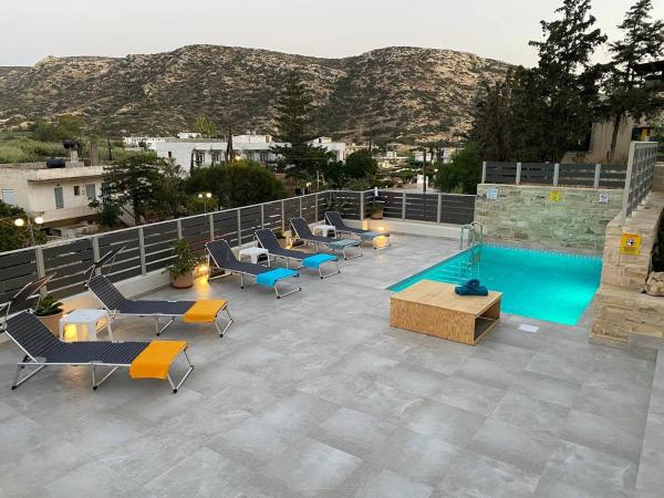 Nella foto è visibile l'oggetto Maistro Suites With Pool, Matala situato nella città di Matala.