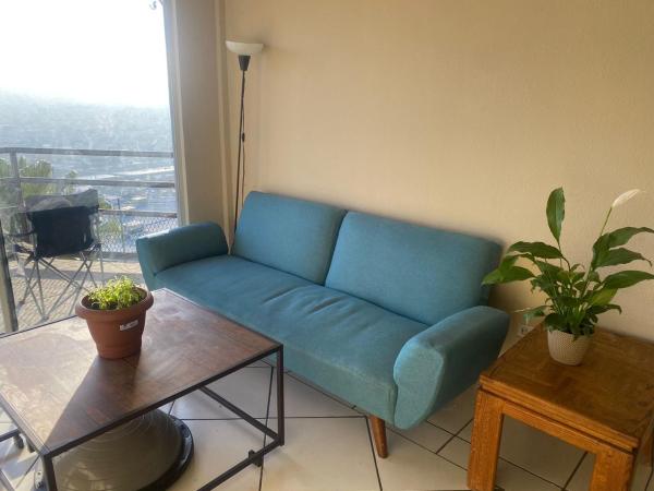 Nella foto è visibile l'oggetto Habitación en departamento con vista a la ciudad situato nella città di Tijuana.