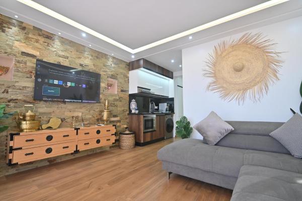 A la foto es mostra l'objecte Appartement résidence ait bihi Taghazout situat a la ciutat de Ikouzza.