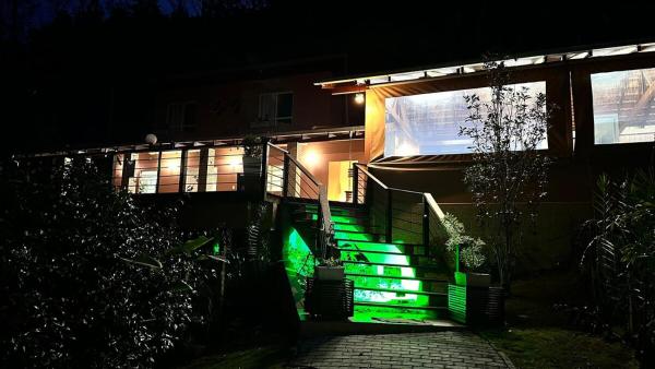 Nella foto è visibile l'oggetto Sítio a 5 min da Villa Germânica situato nella città di Blumenau.