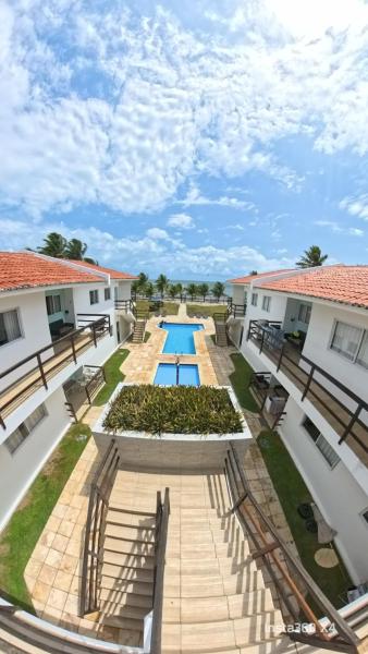 A la foto es mostra l'objecte Apartamento Pé na areia no condomínio Manga Verde situat a la ciutat de Itamaracá.