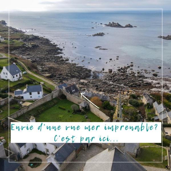 På bildet vises objektet Charmante maison bretonne proche de la mer som ligger i byen Porspoder.