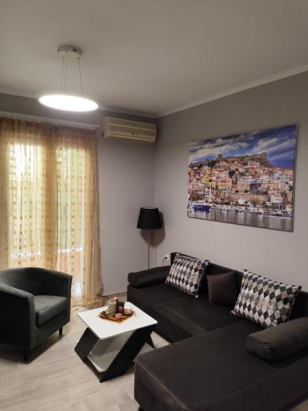 A la foto es mostra l'objecte Neapolis Apartment situat a la ciutat de Kavala.