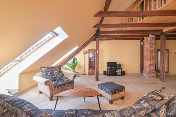 A la foto es mostra l'objecte Apartment with Sauna situat a la ciutat de Vílnius.