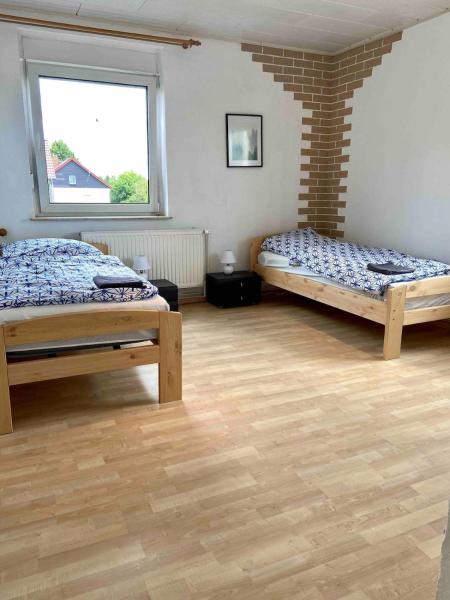 A la foto es mostra l'objecte Monteurzimmer Apartment in Müncheberg situat a la ciutat de Müncheberg.