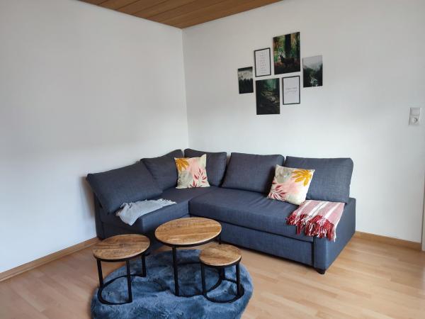 Auf dem Foto ist das Objekt Ferienhaus Änni Kempenich in der Stadt Kempenich zu sehen.