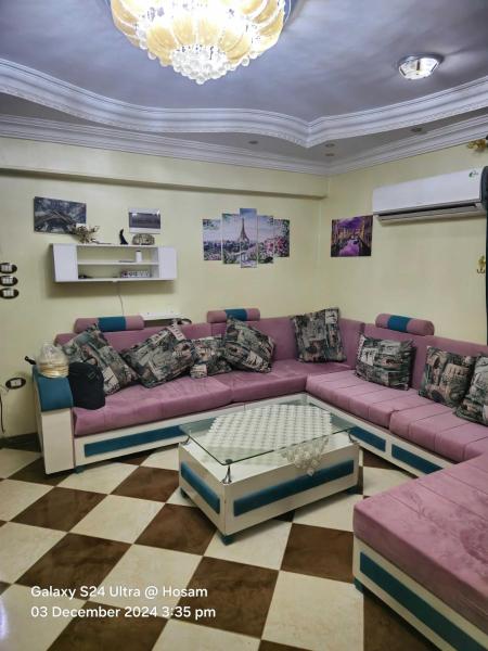 A la foto es mostra l'objecte Lovely two bedrooms apartment in Asyut city situat a la ciutat de Asyut.