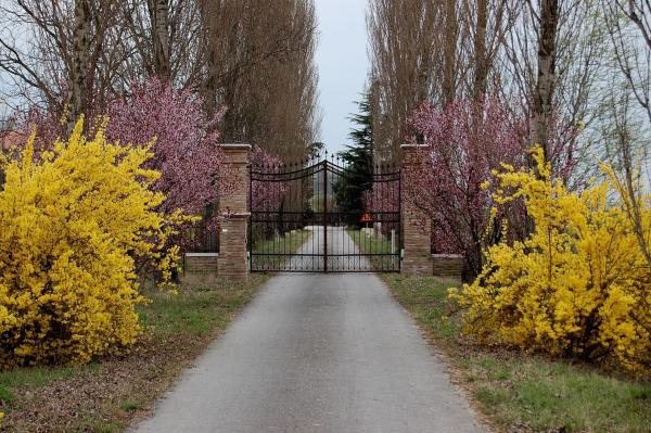 Na zdjęciu widoczny jest obiekt Agriturismo Corte Rocca położony w mieście Pampuro.
