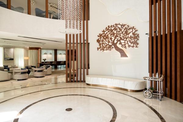 På billedet ses objektet Jannah Executive Hotel Apartments beliggende i byen Abu Dhabi.