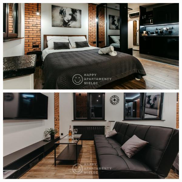 Na zdjęciu widoczny jest obiekt Happy Night - ApartamentyHappy pl położony w mieście Partynia.