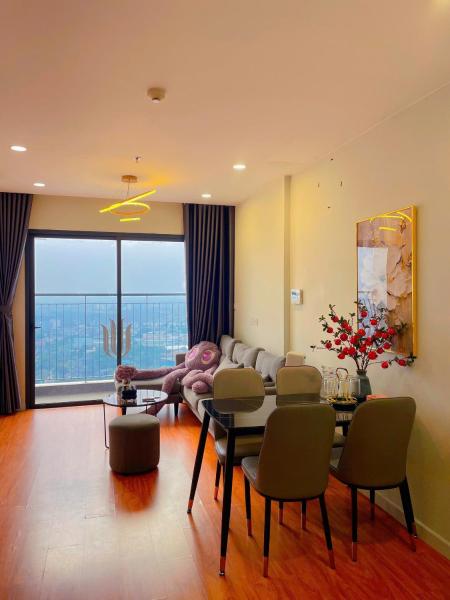 A la foto es mostra l'objecte Vinhomes Smartcity - 2BR City View - Trốn Homestay situat a la ciutat de Phú Thú.