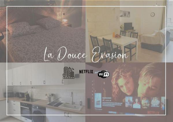 På billedet ses objektet New! Cinéma, Netflix La Douce Evasion beliggende i byen Beaucaire.