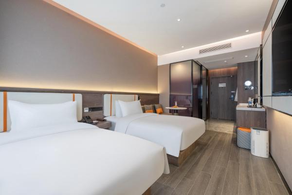 Dvoulůžkový pokoj Standard s oddělenými postelemi — 22 m² - 沃德酒店济南趵突泉大明湖景区店 World Hotel Jinan Baotu Spring Daming Lake Scenic Area Branch