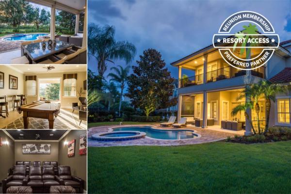5 Star Villa on Reunion Resort and Spa with Large Private Pool Orlando Villa 5143, Kissimmee