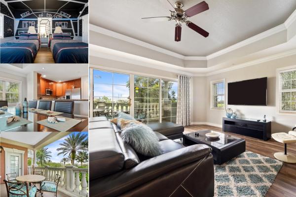 Perfect 3 Bedroom Condo on Reunion Resort and Spa Orlando Condo 5196, Kissimmee