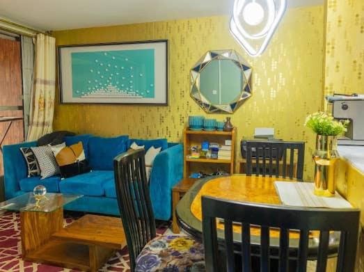 Na fotografii je vidět objekt Jelani Space's Luzira Apartment nacházející se ve městě Mpanga.