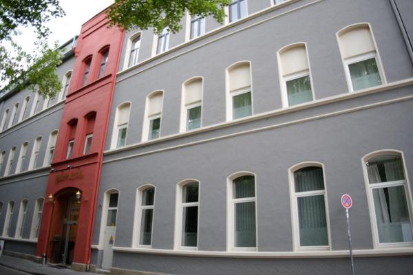 På bilden syns objektet Amical Hotel som ligger i staden Wuppertal.