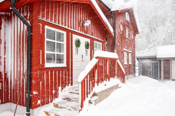 På billedet ses objektet Bergvillan Ski Lodge beliggende i byen Åre.