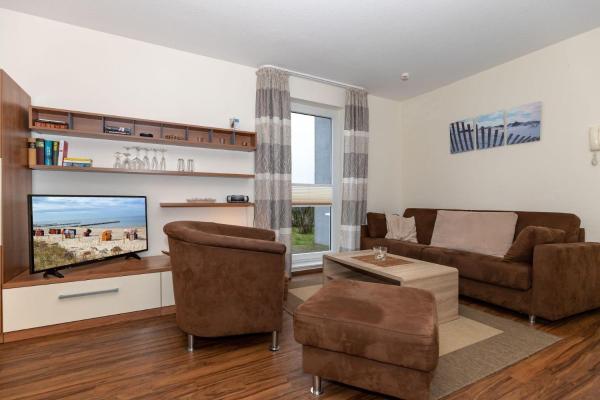 Na fotografii je vidět objekt Yachthafenresidenz-Wohnung-8101-845 nacházející se ve městě Kühlungsborn.