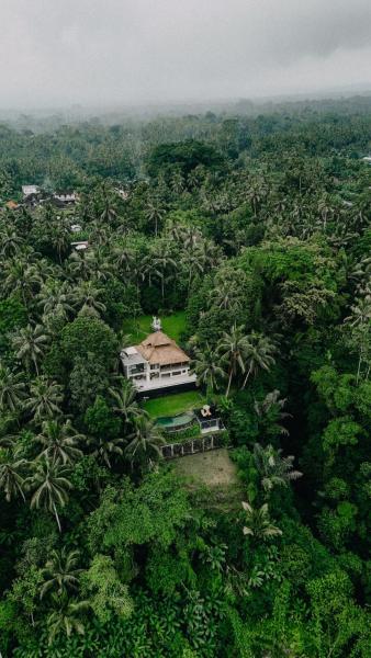 A la foto es mostra l'objecte Luxury 2BR Ubud Villa with Infinity Pool and Jungle Views situat a la ciutat de Penginyahan.