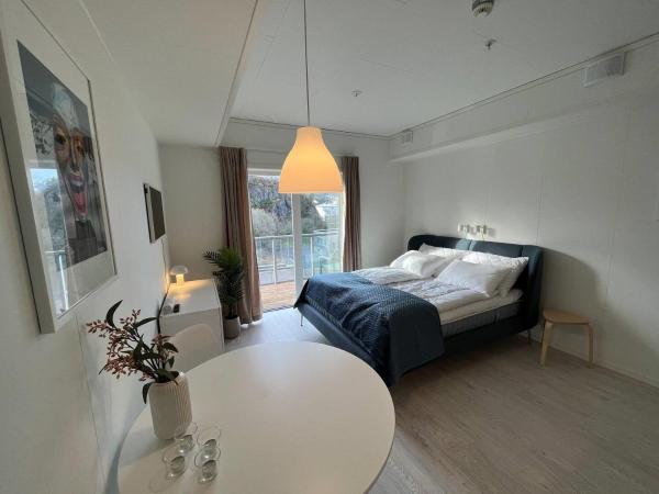 Nella foto è visibile l'oggetto Lofoten Studio Penthouse situato nella città di Svolvær.