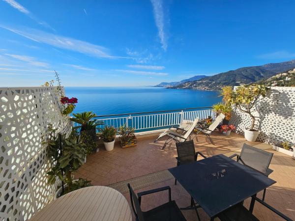 Coastal Paradise - Seafront Apartment With Terrace And Monaco View - Ventimiglia