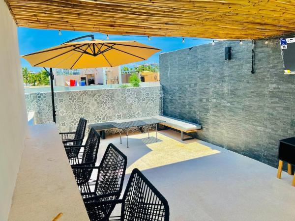 På billedet ses objektet Spectacular Terraza Loft Glamping Private Jacuzzi beliggende i byen Acapulco.