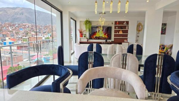 Na fotografii je vidět objekt PENTHOUSE de lujo con vistas panorámicas en Cusco nacházející se ve městě Cuzco.