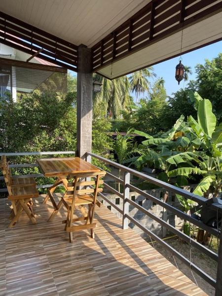 Auf dem Foto ist das Objekt Cozy house in Srithanu Zenbeach in der Stadt Ko Phangan zu sehen.
